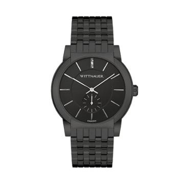 Wittnauer Men's Diamond Stainless Steel Watch, Black