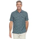 Men's Croft & Barrow&reg; Classic-fit Quick-dry Outdoor Button-down Shirt, Size: Small, Grey