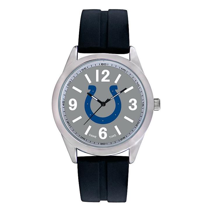 Men's Game Time Indianapolis Colts Varsity Watch, Black