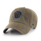 Men's '47 Brand Milwaukee Brewers Sector Clean Up Hat, Brown
