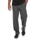 Big & Tall Tek Gear&reg; Soft Fleece Athletic Pants, Men's, Size: 4xb, Dark Grey