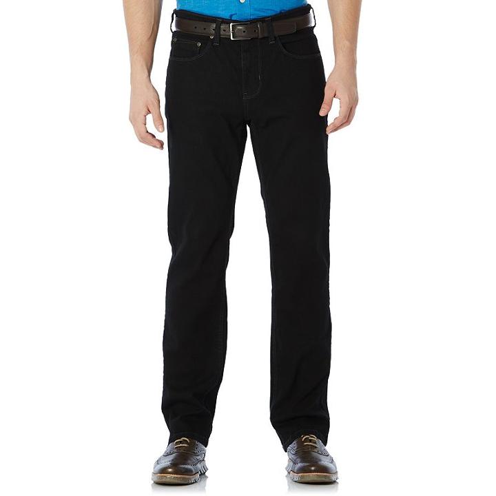 Big & Tall Savane Straight-fit Active Flex Denim Pants, Men's, Size: 46x32, Grey
