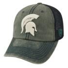 Adult Michigan State Spartans Crossroads Vintage Snapback Cap, Men's, Dark Green