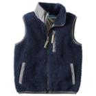 Baby Boy Carter's Sherpa Vest, Size: 3 Months, Blue