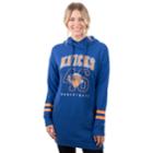 Women's New York Knicks Oversized Varsity Hoodie, Size: Xl, Blue