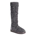 Muk Luks Shelly Women's Water-resistant Boots, Size: 9, Dark Grey