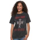 Juniors' Guns N' Roses Appetite For Destruction Cross Graphic Tee, Teens, Size: Small, Black