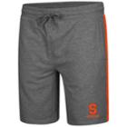 Men's Colosseum Syracuse Orange Sledge Ii Terry Shorts, Size: Xl, Grey (charcoal)