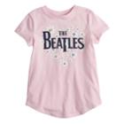 Girls 4-10 Jumping Beans&reg; The Beatles Glittery Graphic Tee, Size: 8, Pink