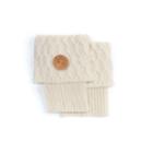 Women's Muk Luks Cable-knit Boot Toppers, White