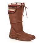 Durango Santa Fe Women's Tall Fold-over Moccasin Boots, Size: Medium (8), Brown
