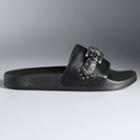 Simply Vera Vera Wang Symbols Women's Slides, Size: 7, Black