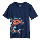 Boys 4-10 Jumping Beans&reg; Space-dyed Hammer Head Shark Graphic Tee, Boy's, Size: 5, Blue