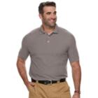 Big & Tall Croft & Barrow&reg; Classic-fit Easy-care Performance Pique Polo, Men's, Size: 3xb, Med Grey