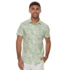 Men's Marc Anthony Slim-fit Stretch Woven Button-down Shirt, Size: Small, Med Green