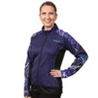 Women's Huntworth Heather Performance Fleece Jacket, Size: Large, Purple