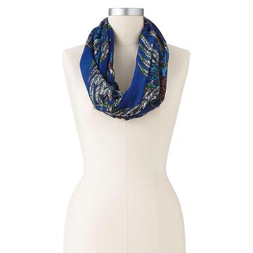 Manhattan Scarf Co. Feathers Infinity Scarf
