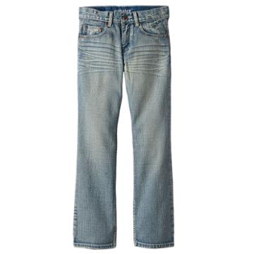 Boys 8-20 Flypaper Frayed Boot Jeans, Boy's, Size: 10, Blue