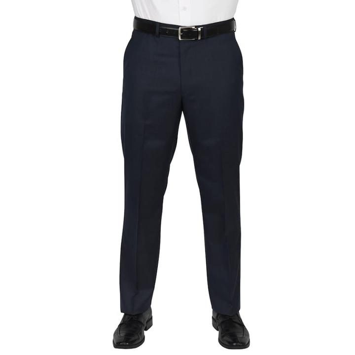 Men's Dockers Modern-fit Stretch Flat-front Suit Pants, Size: 38x32, Blue (navy)
