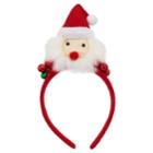 Santa Claus Felt Headband, Women's, Multicolor