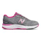 New Balance 680v3 Girls' Running Shoes, Size: 4 Wide, Grey
