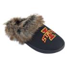 Women's Iowa State Cyclones Scuff Slippers, Size: Large, Black