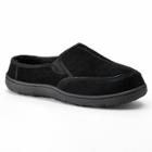 Men's Chaps Suede Clog Slippers, Size: Xxl, Black