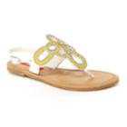 Unionbay Richmond Women's Embellished Sandals, Size: 8, Yellow