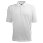 Men's Antigua Xtra-lite Desert-dry Solid Performance Polo, Size: Medium, White