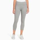 Women's Gloria Vanderbilt Jersey Capri Leggings, Size: Xl, Light Grey