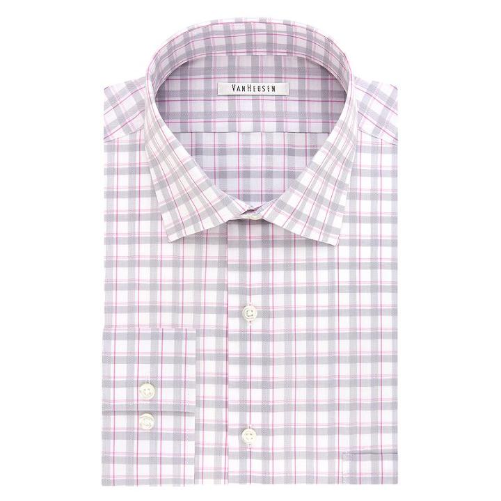 Men's Van Heusen Flex Collar Regular-fit Dress Shirt, Size: 16.5-34/35, Pink Ovrfl