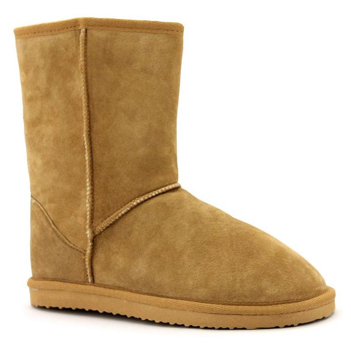 Lamo Classic Women's Mid-calf Fleece Boots, Girl's, Size: 9, Brown