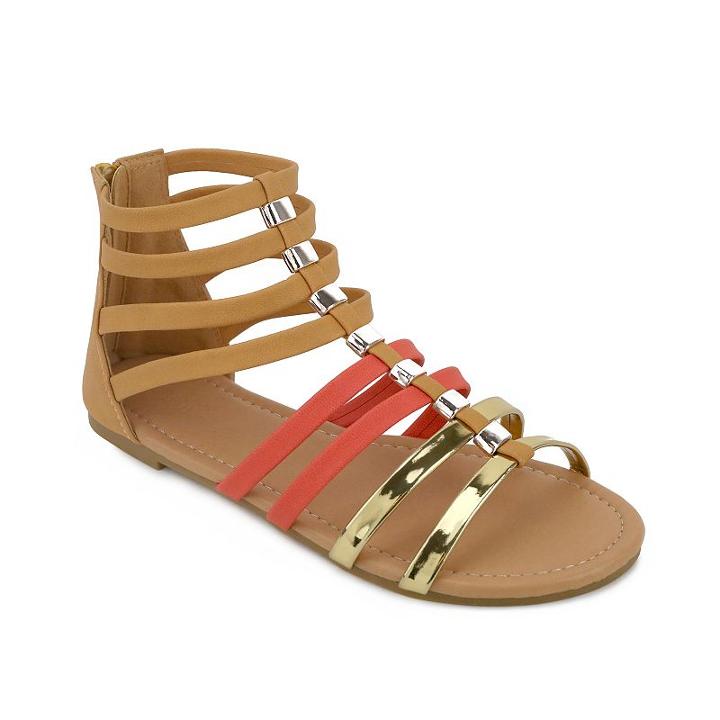 Olivia Miller Eleta Women's Sandals, Girl's, Size: 10, Med Brown