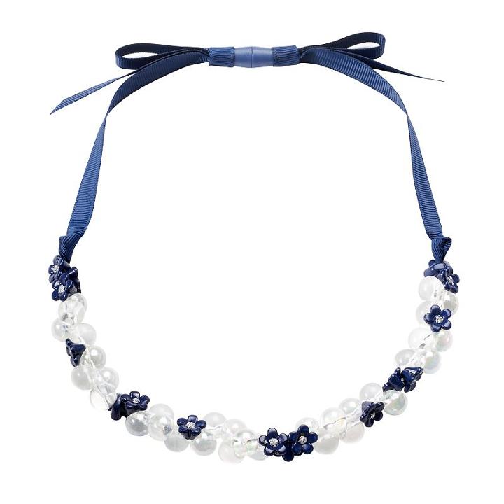Girls 4-6x Carter's Flower Ribbon Necklace, Girl's, Multicolor