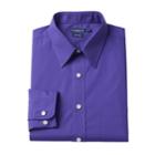 Big & Tall Croft & Barrow&reg; Easy Care Point-collar Dress Shirt, Men's, Size: 17 38/9t, Purple