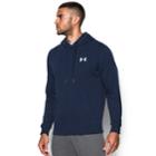 Men's Under Armour Rival Pullover Hoodie, Size: Large, Blue (navy)