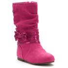 Jumping Beans&reg; Sammy Toddler Girls' Mid-calf Boots, Size: 7 T, Brt Purple