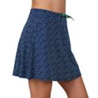 Women's Soybu Santiago Yoga Skirt, Size: Small, Blue (navy)