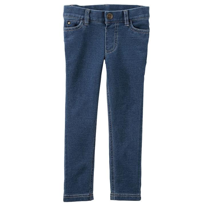 Girls 4-8 Carter's Denim Leggings, Size: 4, Blue Other