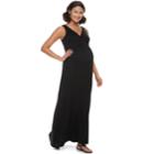 Maternity A:glow Knot Maxi Dress, Women's, Size: M-mat, Black