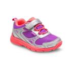 Stride Rite Made 2 Play Mavis Toddler Girls' Shoes, Girl's, Size: 12.5, Silver