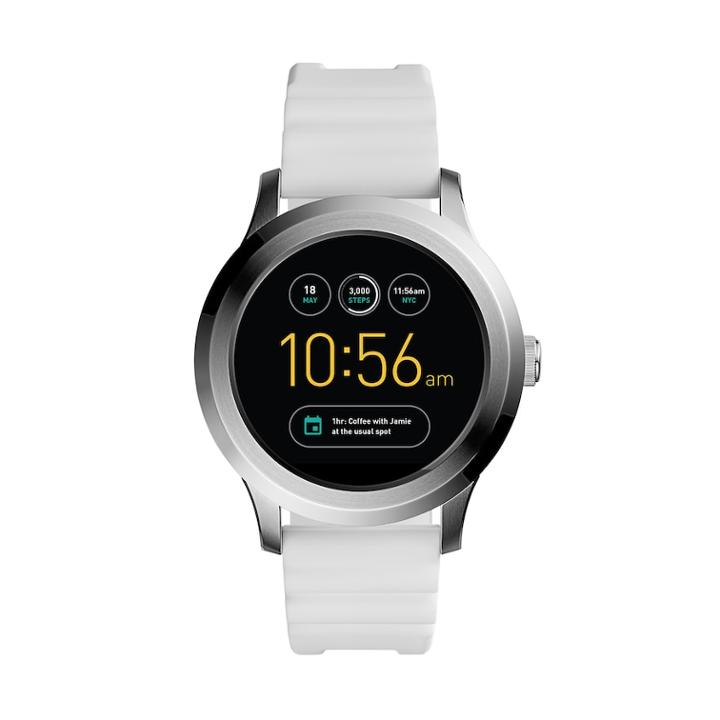 Fossil Q Founder Gen 2 Women's Smart Watch - Ftw2115, Size: Large, White