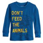 Toddler Boy Jumping Beans&reg; Thermal Graphic Tee, Size: 3t, Dark Blue