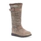 Muk Luks Janine Women's Water-resistant Boots, Girl's, Size: 9, Brown