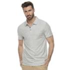Men's Marc Anthony Luxury+ Solid Slim-fit Modal Polo, Size: Large, Med Grey