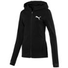 Women's Puma Urban Sports Zip-up Hoodie, Size: Medium, Black