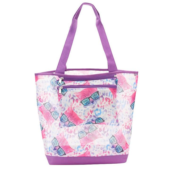 Kids Fashion Cat Beach Tote, Girl's, Multicolor