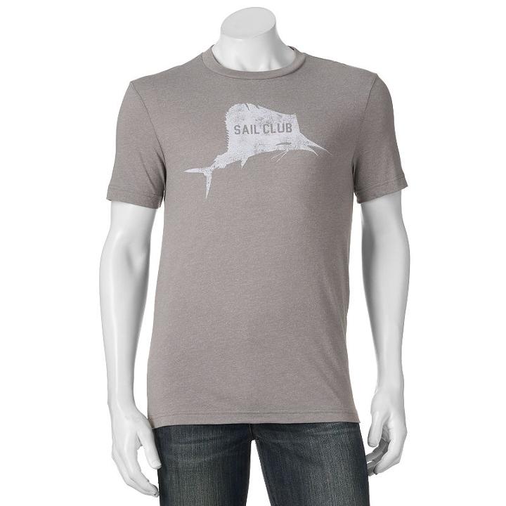 Sonoma Goods For Life&trade; Sail Club Tee, Men's, Size: Xxl, Ovrfl Oth