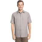 Big & Tall Van Heusen Classic-fit Dobby Button-down Shirt, Men's, Size: L Tall, Grey