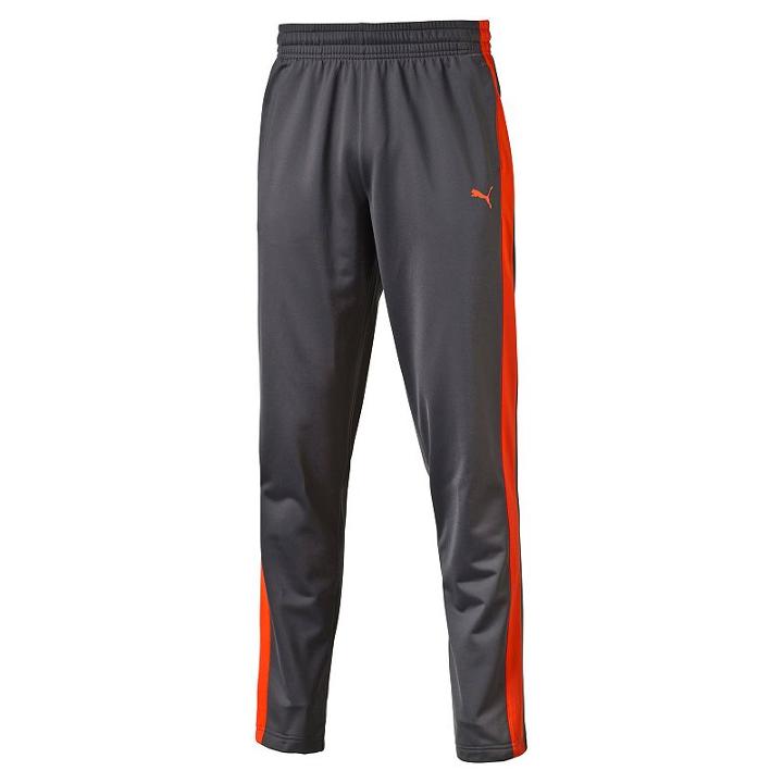 Men's Puma Contrast Pants, Size: Xl, Grey Other